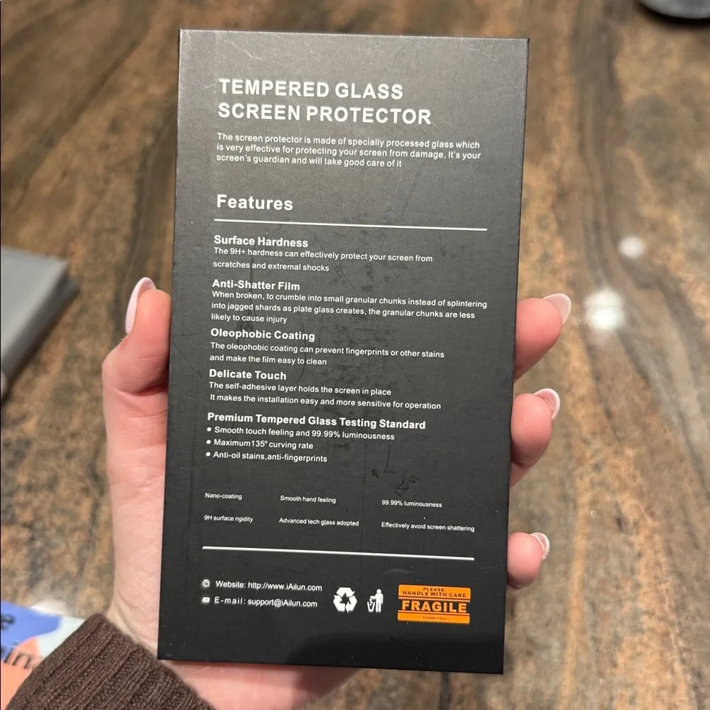 Ailun iPhone X/Xs/11Pro MAX Glass Screen Protector - 2 pack